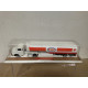 SCANIA CAMION/TRUCK + TANKER ESSO 1:100/apx 1:64 MAJORETTE OPEN BOX