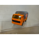 MERCEDES-BENZ PARIS REFUSE TRUCK (3) ORANGE 1:100/apx 1:64 MAJORETTE 218 NO BOX