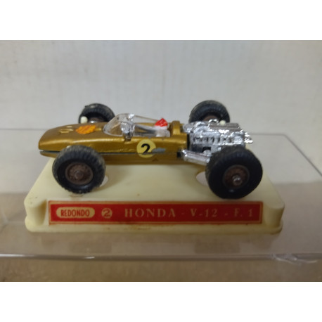 HONDA V12 GOLD FORMULA F1 n2 apx 1:64 REDONDO BOX