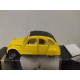 CITROEN 2CV YELLOW & BLACK apx 1:64 MAISTO BOX