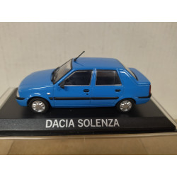 DACIA SOLENZA 2003 BLUE 1:43 DeAGOSTINI IXO OPEN BLISTER