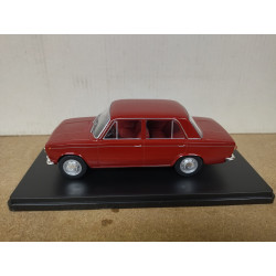 SEAT 124L 1969 MARRON/ROJO 1:24 SALVAT IXO HARD BOX