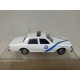 CHEVROLET CAPRICE SEDAN 1988 POLICE STATE TROOPER 1:43 WHITE ROSE NO BOX