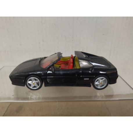 FERRARI 348 TS 1989 BLACK 1:43 HOT WHEELS NO BOX