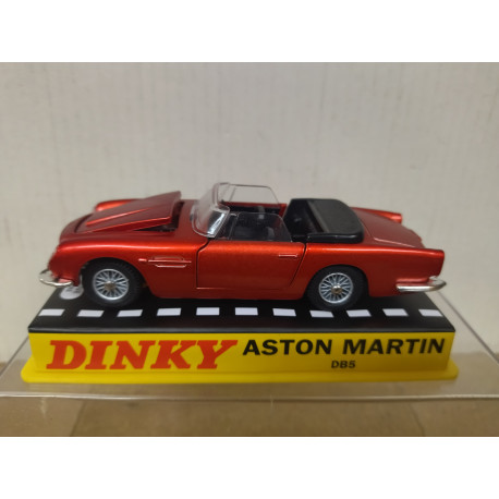 ASTON MARTIN DB5 OPEN RED 1:43 ATLAS DINKY TOYS BOX (REPLICA)
