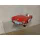 CHEVROLET CORVETTE C1 1957 CONVERTIBLE RED 1:43 ROAD SIGNATURE NO BOX