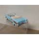 CHEVROLET BEL AIR 1957 CONVERTIBLE BLUE 1:43 DelPRADO NO BOX