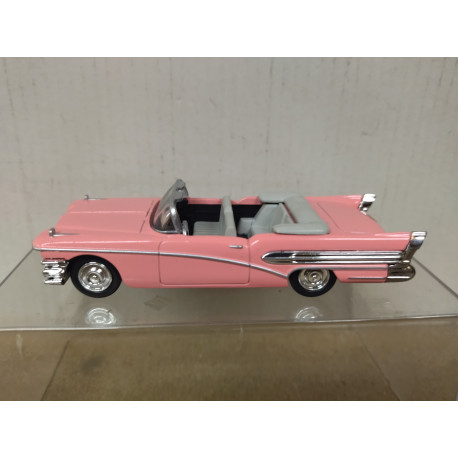 BUICK CENTURY 1958 CONVERTIBLE PINK 1:43 NEW RAY NO BOX