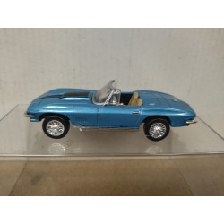 CHEVROLET CORVETTE C2 1965 STING RAY CONV BLUE 1:43 NEW RAY NO BOX
