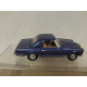 MERCEDES-BENZ W113 280 SL 1963 ROADSTER CLOSED BLUE 1:43 HONGWELL NO BOX