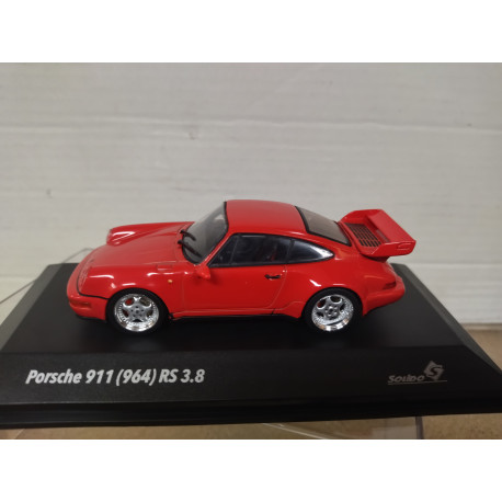 PORSCHE 911 (964) RS 3.8 GUARDS RED 1:43 SOLIDO S4316901 SD