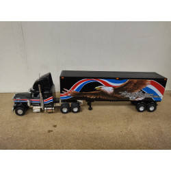 KENWORTH W900 HARLEY-DAVIDSON 1:58 MATCHBOX DEFECT/NO CAJA/NO RETRO