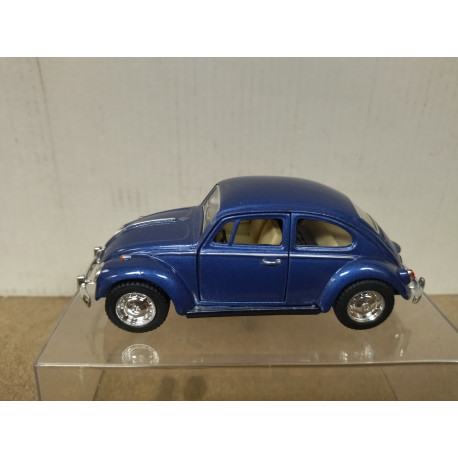 VOLKSWAGEN BEETLE 1962 BLUE 1:32 KINSMART NO BOX