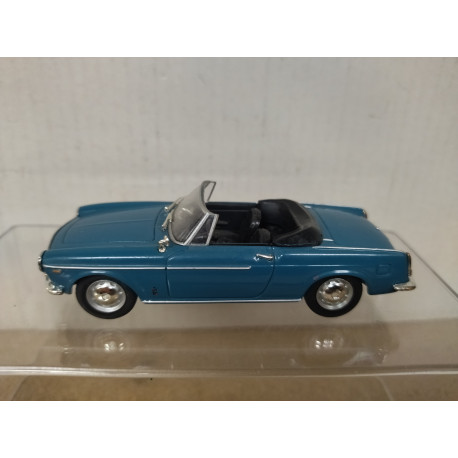 FIAT 1500 CABRIOLET 1964 AZUL 1:43 NOREV HACHETTE NO BOX