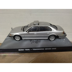 BMW E38 750 iL TOMORROW NEVER DIES 007 JAMES BOND 1:43 EAGLEMOSS IXO URNA MAL