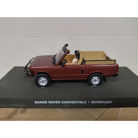 RANGE ROVER CONVERTIBLE OCTOPUSSY 007 JAMES BOND 1:43 EAGLEMOSS IXO URNA ROTA