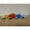 4 COCHES DE SERIE DANONE FORD/SAVA/TRIMAK/DERBI DEFECT/FALTA FOCO
