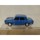 RENAULT 8 GORDINI BARDAHL BLEU 1:43 SOLIDO NO BOX