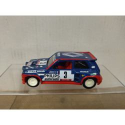 RENAULT 5 MAXI TURBO 1985 RALLY TOUR CORSE RAGNOTTI 1:43 SOLIDO NO BOX