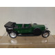 HISPANO SUIZA H6B 1926 6 CYL GREEN OPEN 1:43 SOLIDO NO BOX