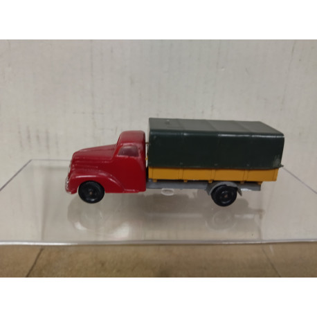 FORD THAMES ROJO TOLDO GRIS 1:87 H0 EKO SUCIO/DIRTY