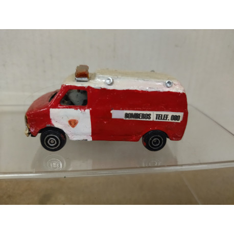FURGONETA BOMBEROS 080 apx 1:64 PLAYART NO BOX TRANSFORMACION MANUAL