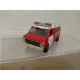 FURGONETA BOMBEROS 080 apx 1:64 PLAYART NO BOX TRANSFORMACION MANUAL