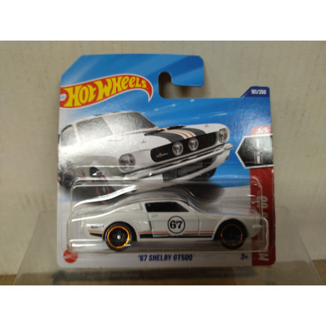 SHELBY GT-500 1967 3/5 MUSTANG 60 1:64 HOT WHEELS
