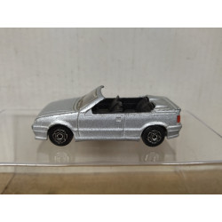 RENAULT 19 CABRIOLET SILVER 1:55/apx 1:64 MAJORETTE 225 NO BOX