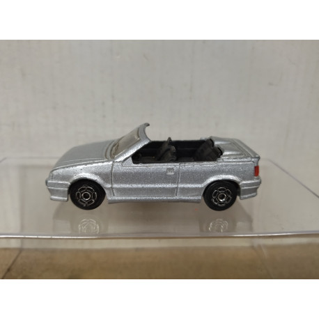 RENAULT 19 CABRIOLET SILVER 1:55/apx 1:64 MAJORETTE 225 NO BOX