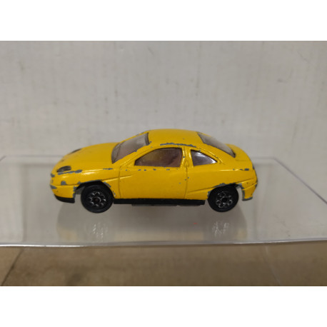 FIAT COUPE YELLOW 1:58/apx 1:64 MAJORETTE 201/202 NO BOX