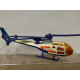 AEROSPATIALE GAZELLE POLICE 1:87/apx 1:64 MAJORETTE NO BOX