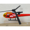 AEROSPATIALE GAZELLE RESCUE HELICOPTER 1:87/apx 1:64 MAJORETTE NO BOX
