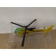 AEROSPATIALE GAZELLE ADAC HELICOPTER 1:87/apx 1:64 MAJORETTE NO BOX
