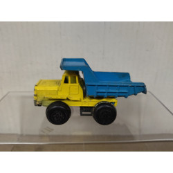 CAMION/TRUCK VOLQUETE/DUMPER (3) AMARILLO/AZUL apx 1:64 GUISVAL VINTAGE NO BOX