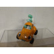 VOLKSWAGEN GO-BUG + FIGURA NARANJA 1:64 GUISVAL VINTAGE NO BOX