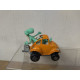 VOLKSWAGEN GO-BUG + FIGURA NARANJA 1:64 GUISVAL VINTAGE NO BOX