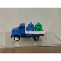 VOLVO RECICLAJE AZUL CAMION/TRUCK apx 1:64 GUISVAL NO BOX