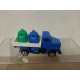 VOLVO RECICLAJE AZUL CAMION/TRUCK apx 1:64 GUISVAL NO BOX