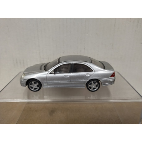 MERCEDES-BENZ W203 C320 SILVER 1:43 HONGWELL NO BOX