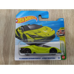 LAMBORGHINI CENTENARIO 2016 ROADSTER GREEN 1/10 EXOTICARS 1:64 HOT WHEELS