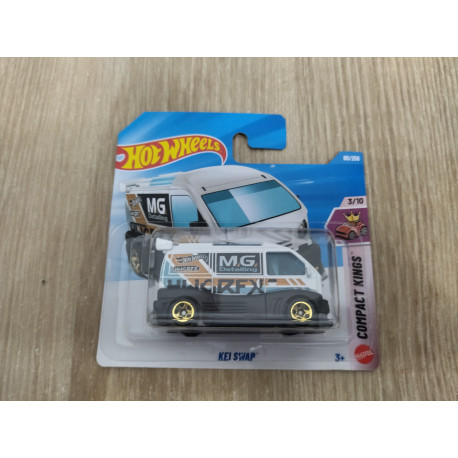 KEI SWAP MG WHITE 3/10 COMPACT KINGS 1:64 HOT WHEELS