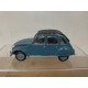 CITROEN 2CV 6 1968 BLUE 1:43 SOLIDO NO BOX