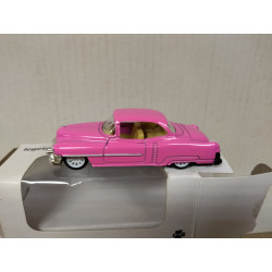TOY CAR (cadillac series 62) PINK apx 1:64
