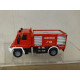 MERCEDES-BENZ UNIMOG U400 FEUE/FIRE/POMPIERS 1:87 H0/apx 1:64 SIKU 1068