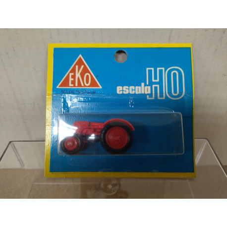 HANOMAG BARREIROS TRACTOR ROJO 1:87 H0 EKO BOX
