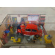 VOLKSWAGEN BEETLE RED + TALLER MECANICO 1:43 HONGWELL
