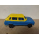 RENAULT 6 AZUL/AMARILLO PLASTICO INFLADO/PLASTIC TOY VINTAGE