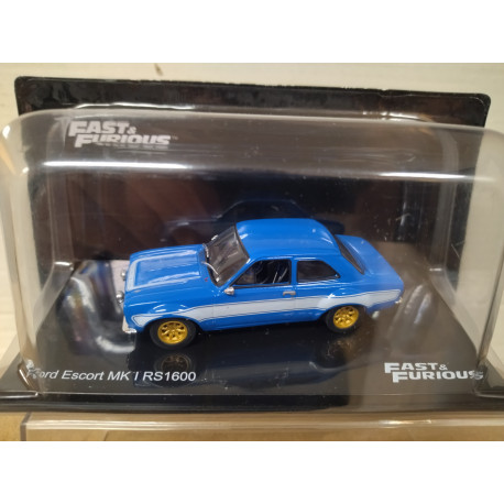 FORD ESCORT 1974 MK.I RS2000 BRIAN´S FAST & FURIOUS 1:43 IXO DeAGOSTINI
