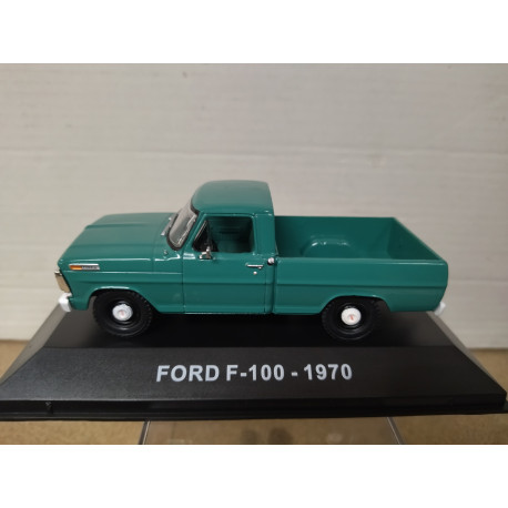 FORD F-100 1970 PICKUP VERDE MEXICO 1:43 SALVAT IXO